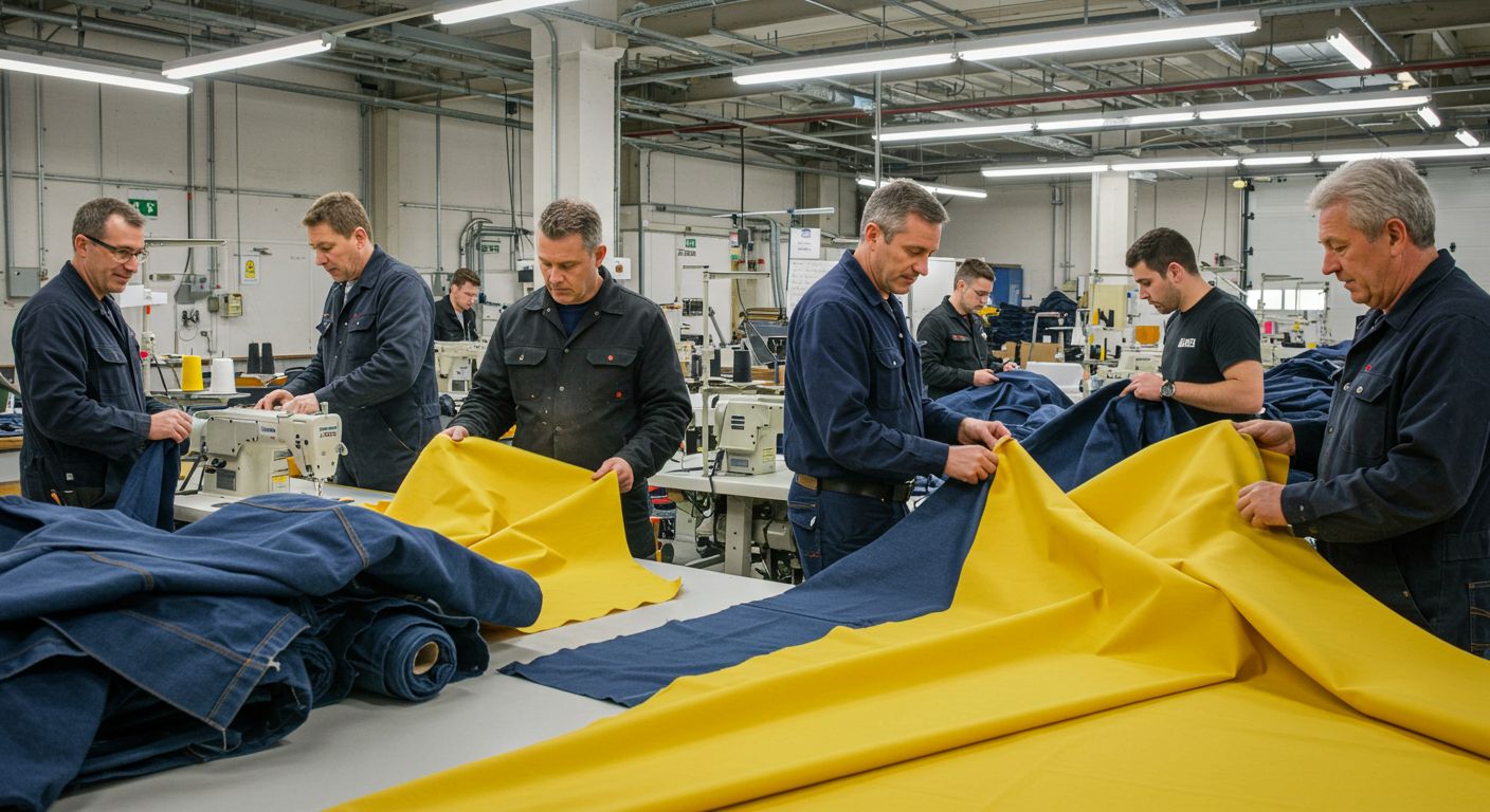Производство спецодежды для строительных рабочих