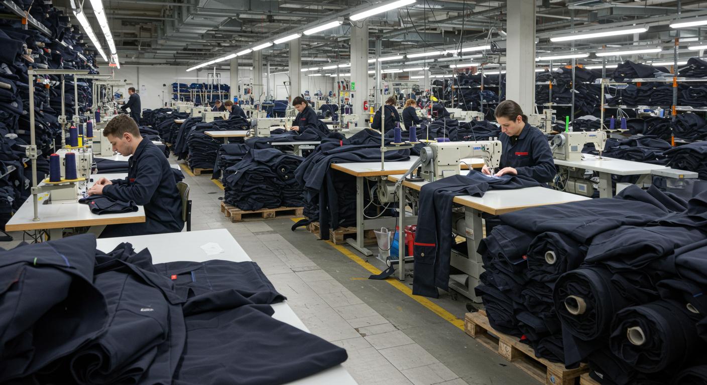 Производство спецодежды для складских рабочих
