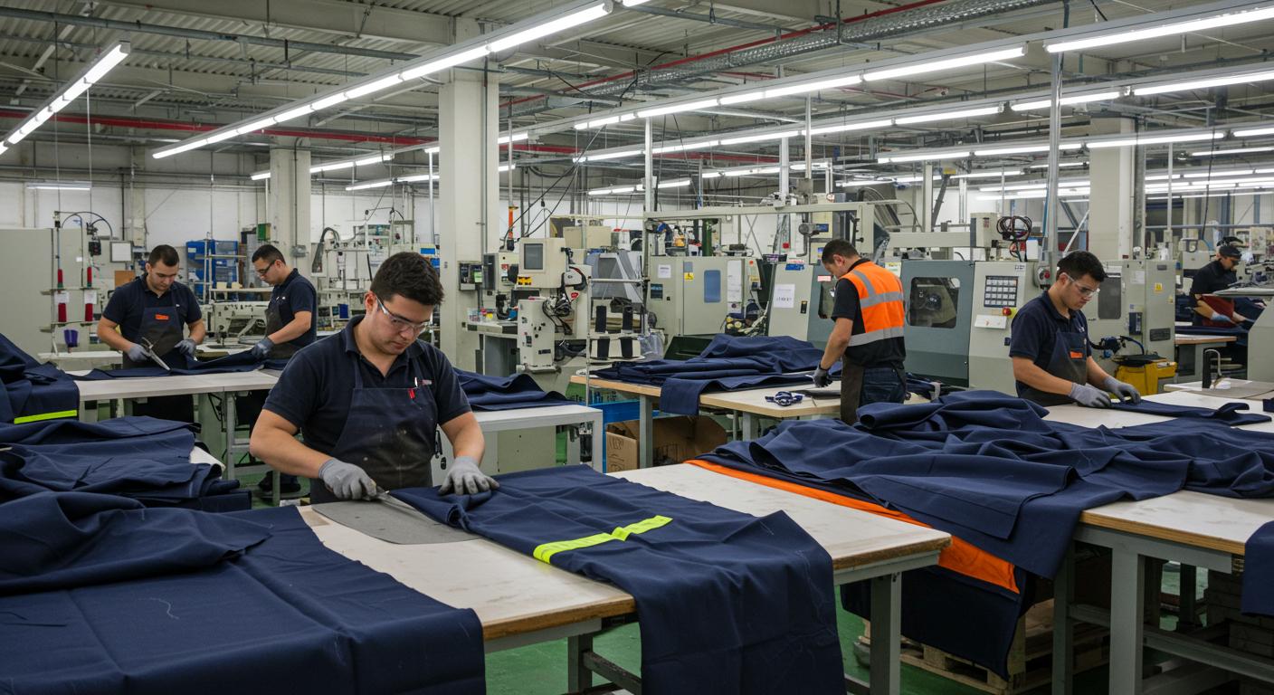 Спецодежда для дорожных рабочих