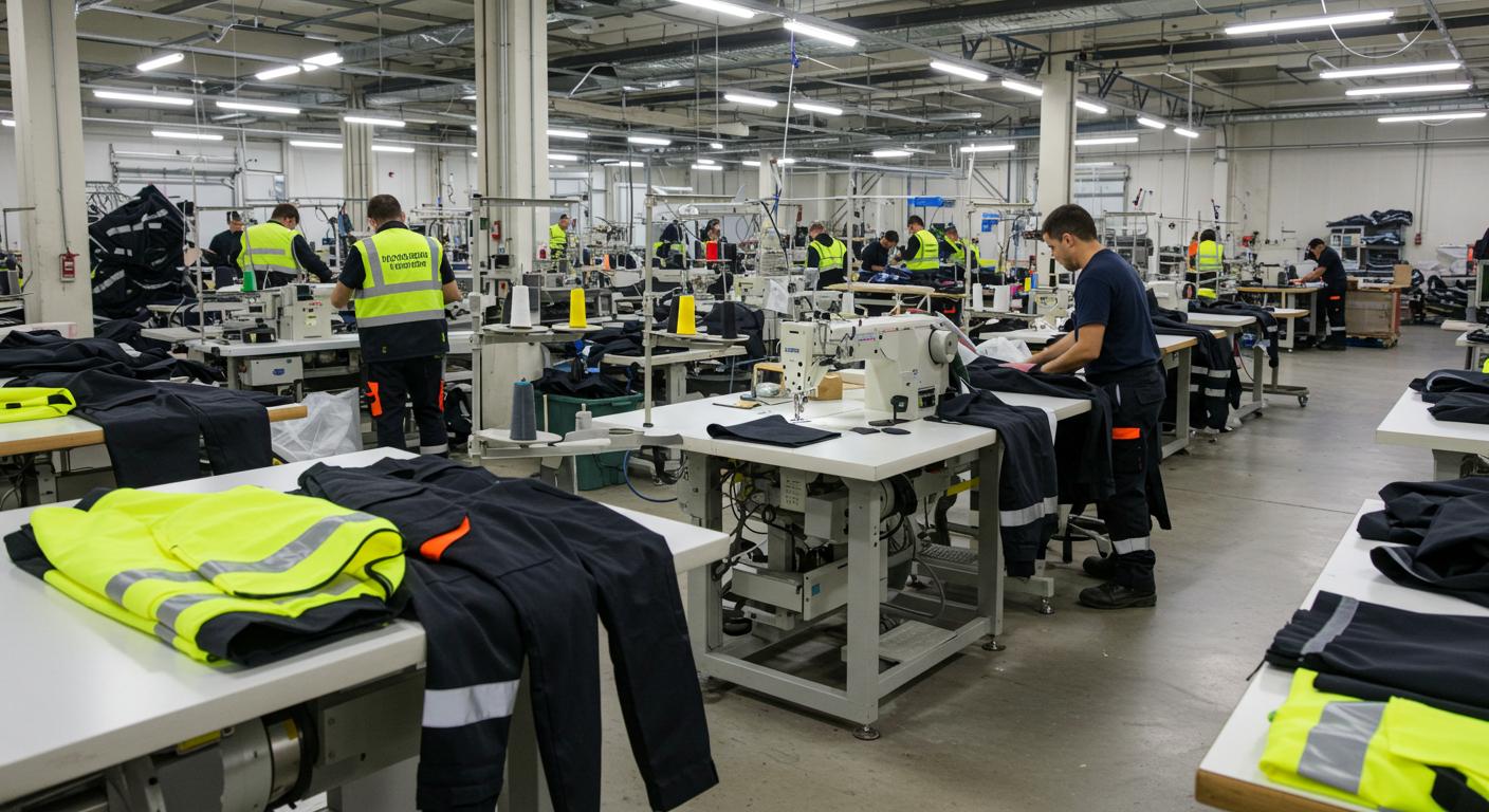 Производство спецодежды для коммунальных рабочих