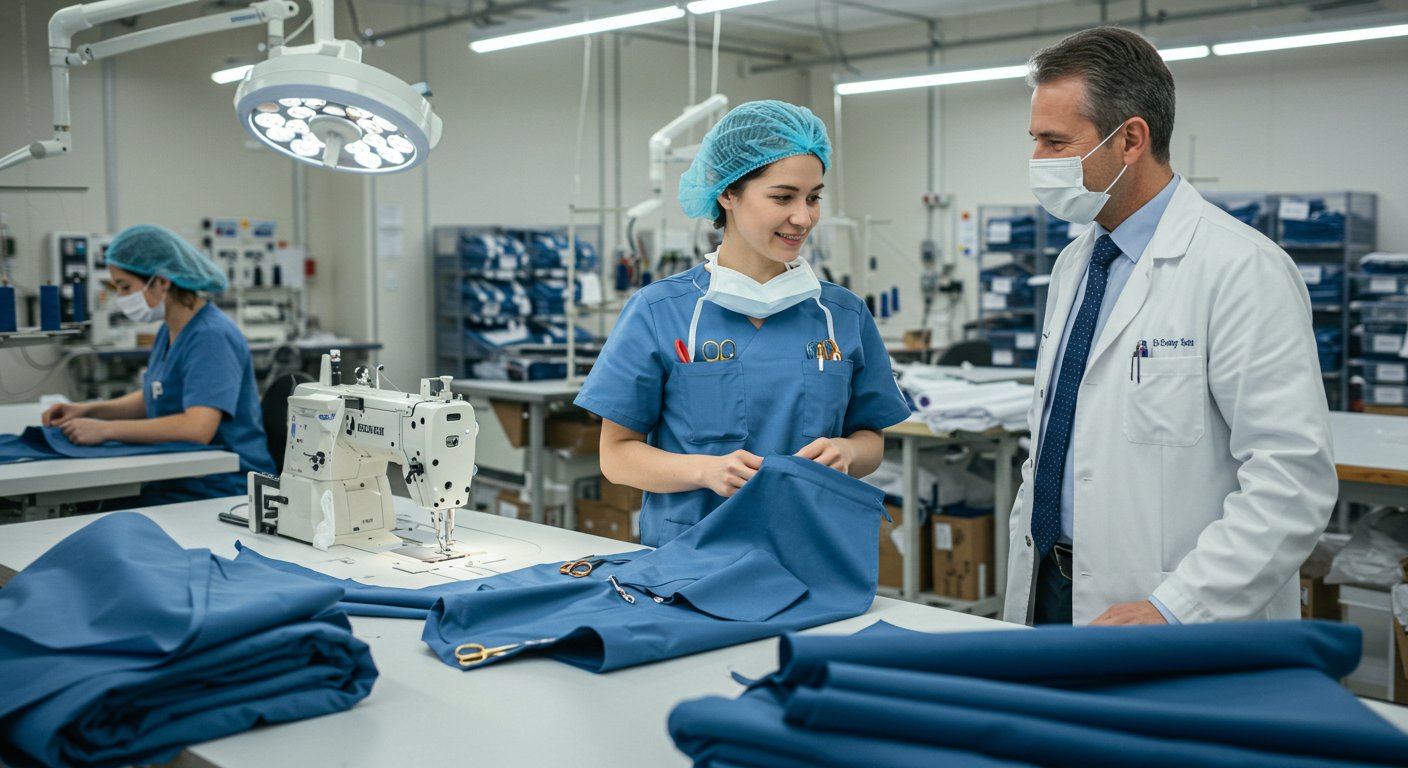 Производство спецодежды для врачей