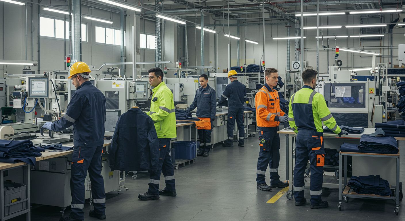 Производство спецодежды для рабочих