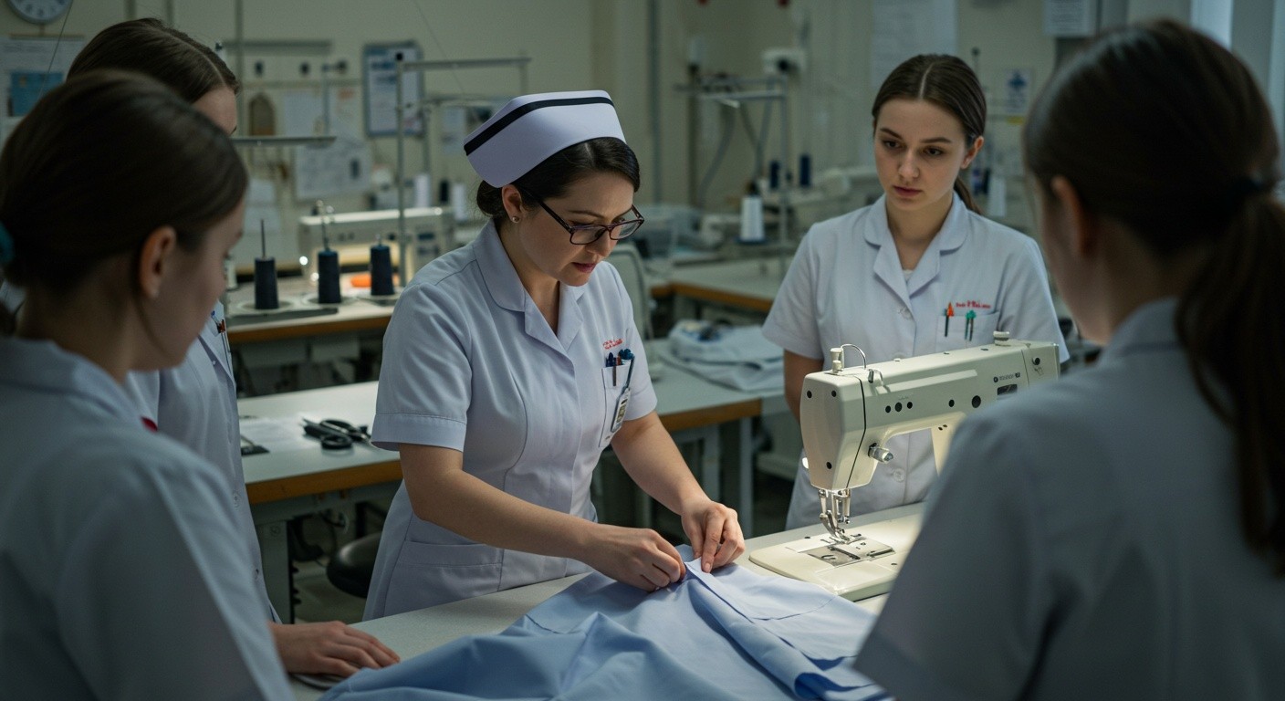 Пошив медицинских халатов