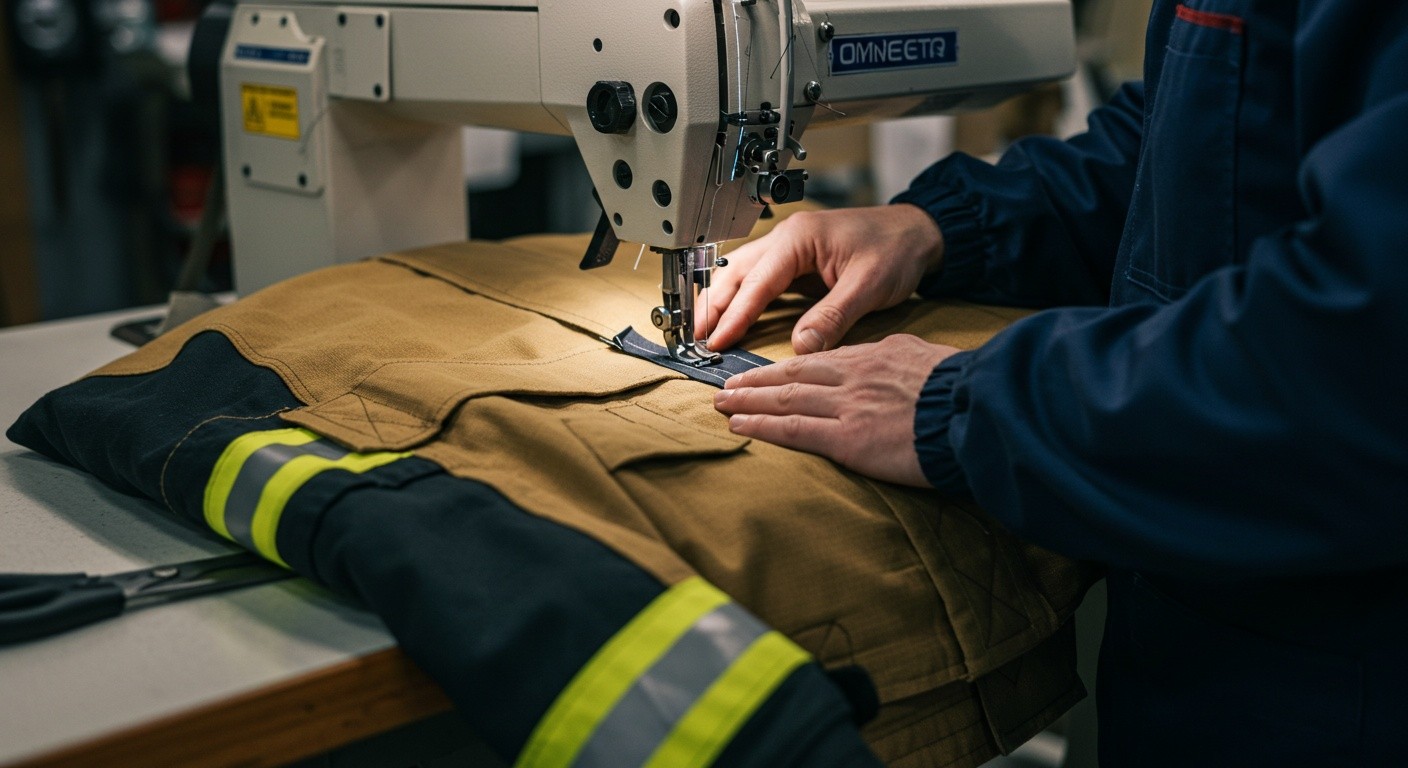 Производство костюмов для пожарных