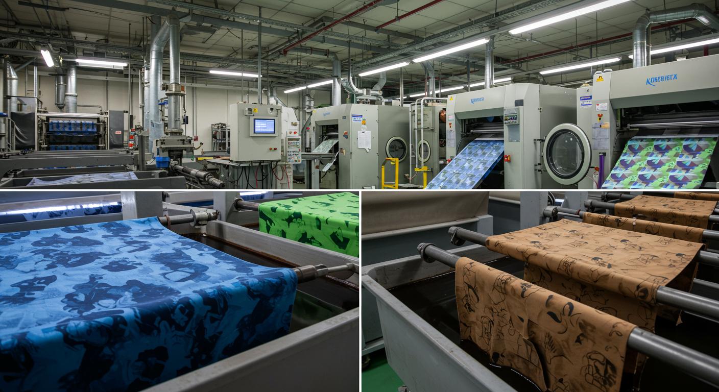 Технологии окрашивания тканей для спецодежды