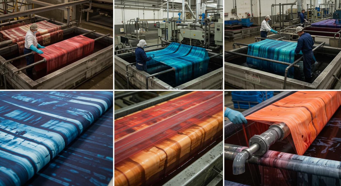 Технологии окрашивания тканей для спецодежды Окрашивание тканей для спецодежды