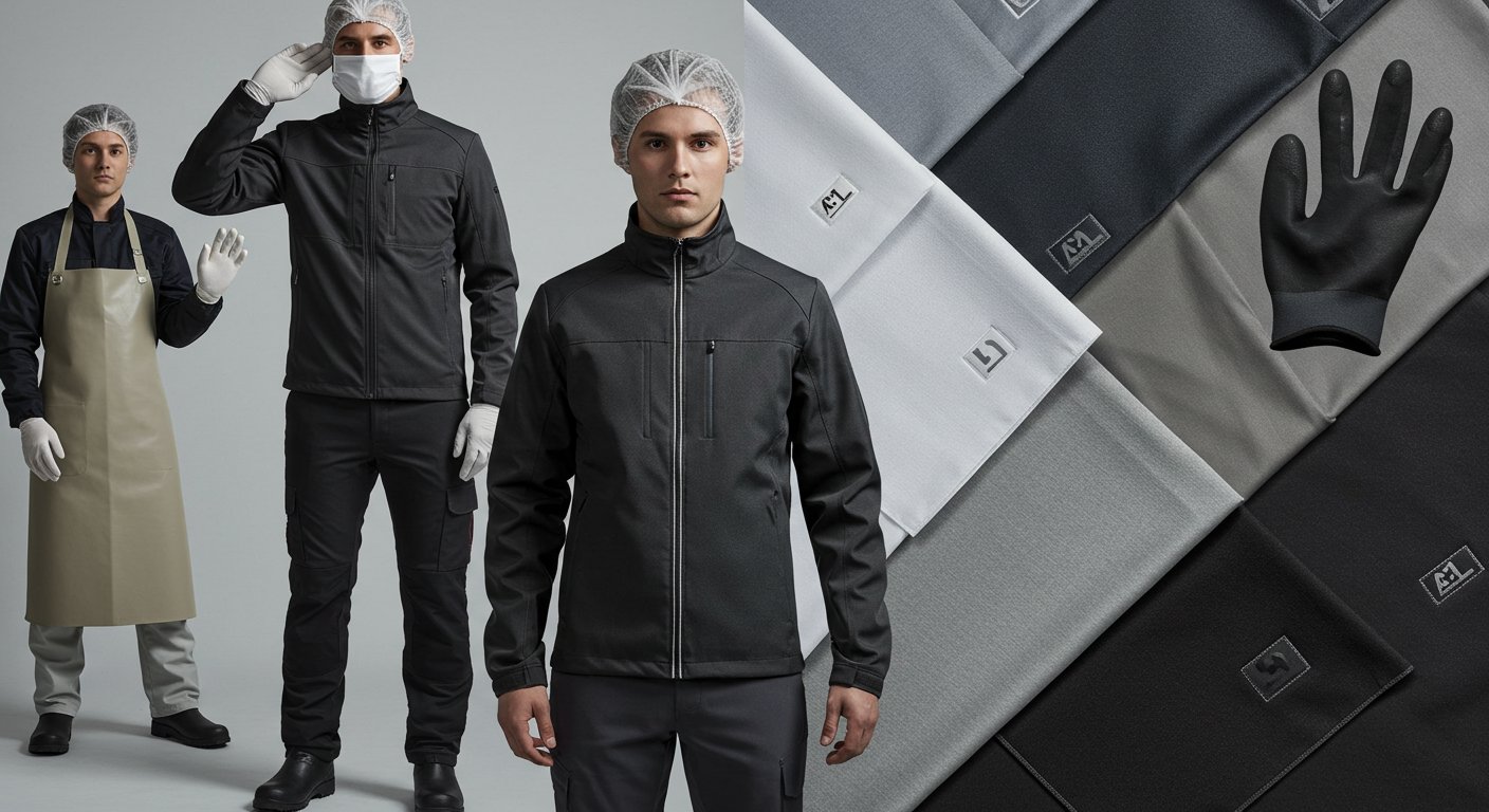 Производство спецодежды из синтетических материалов для пищевой промышленности