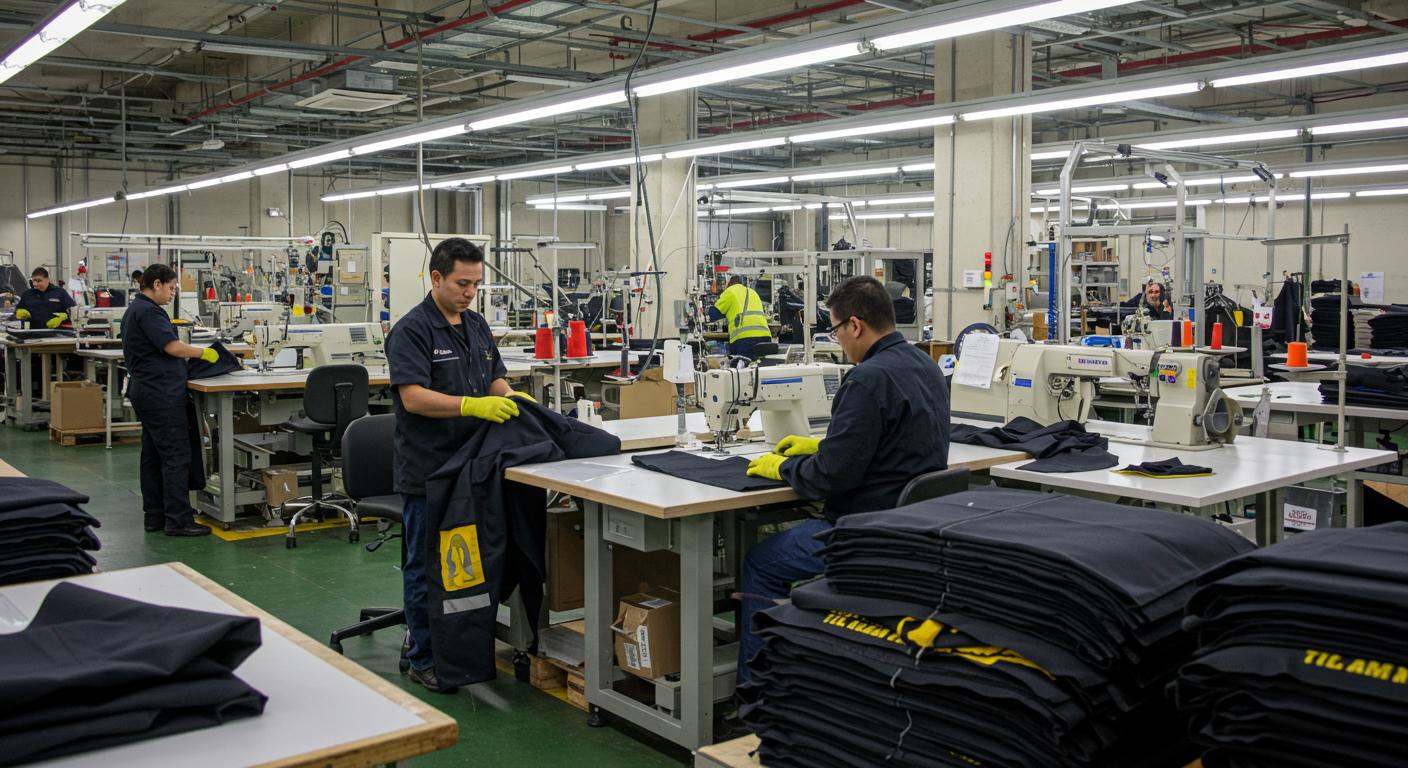 Производство спецодежды из огнестойких тканей для нефтегазовой отрасли