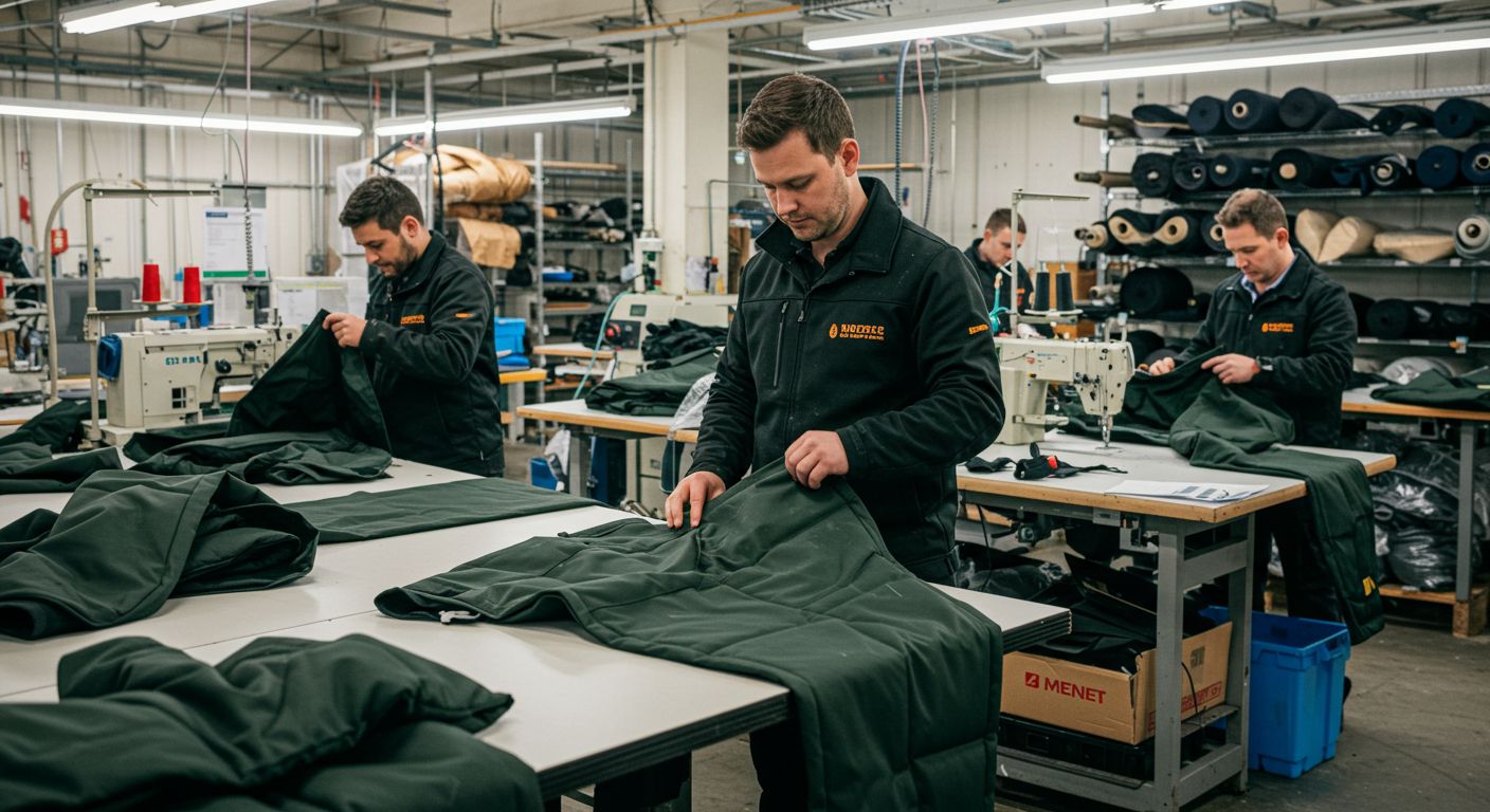 Производство спецодежды из утепленных материалов для сельского хозяйства