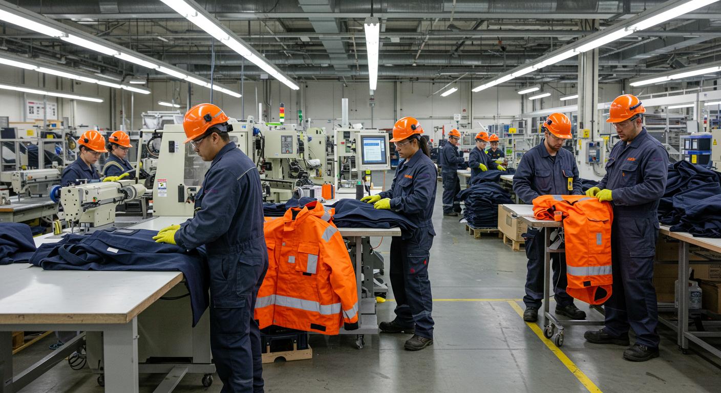 Производство спецодежды для нефтегазовой отрасли