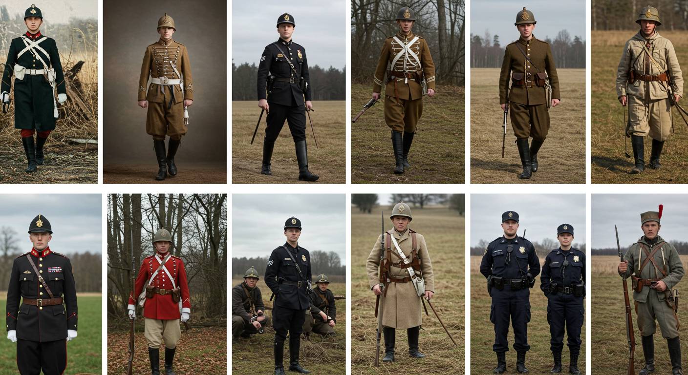 История развития униформы