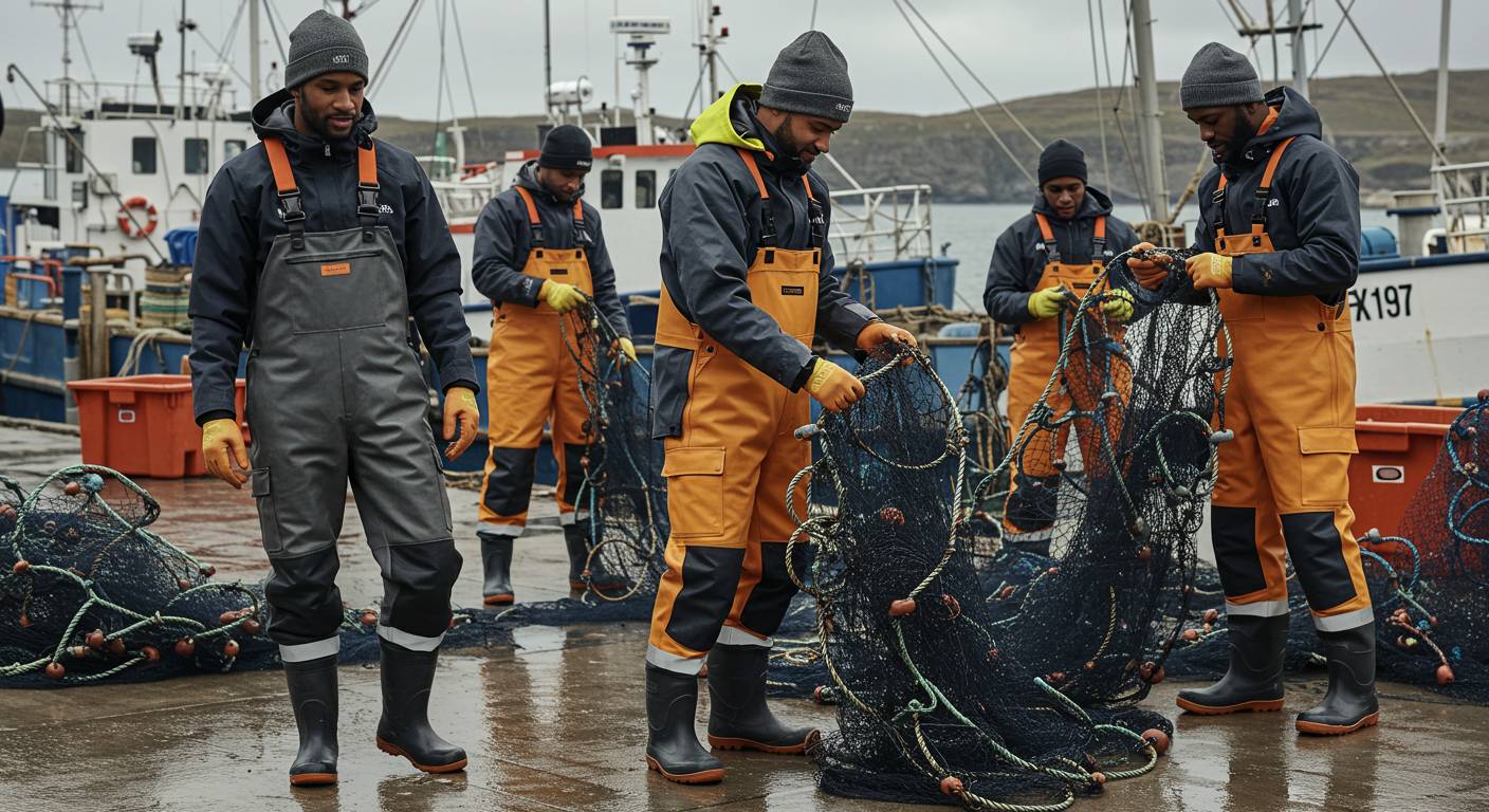 Спецодежда для работников рыболовной отрасли