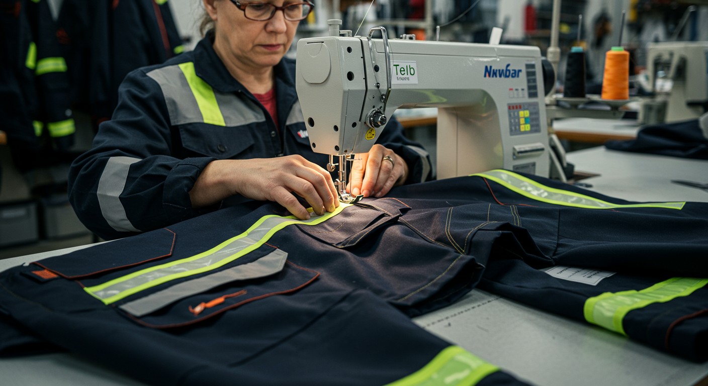 Как шьют спецодежду для работников метрополитена