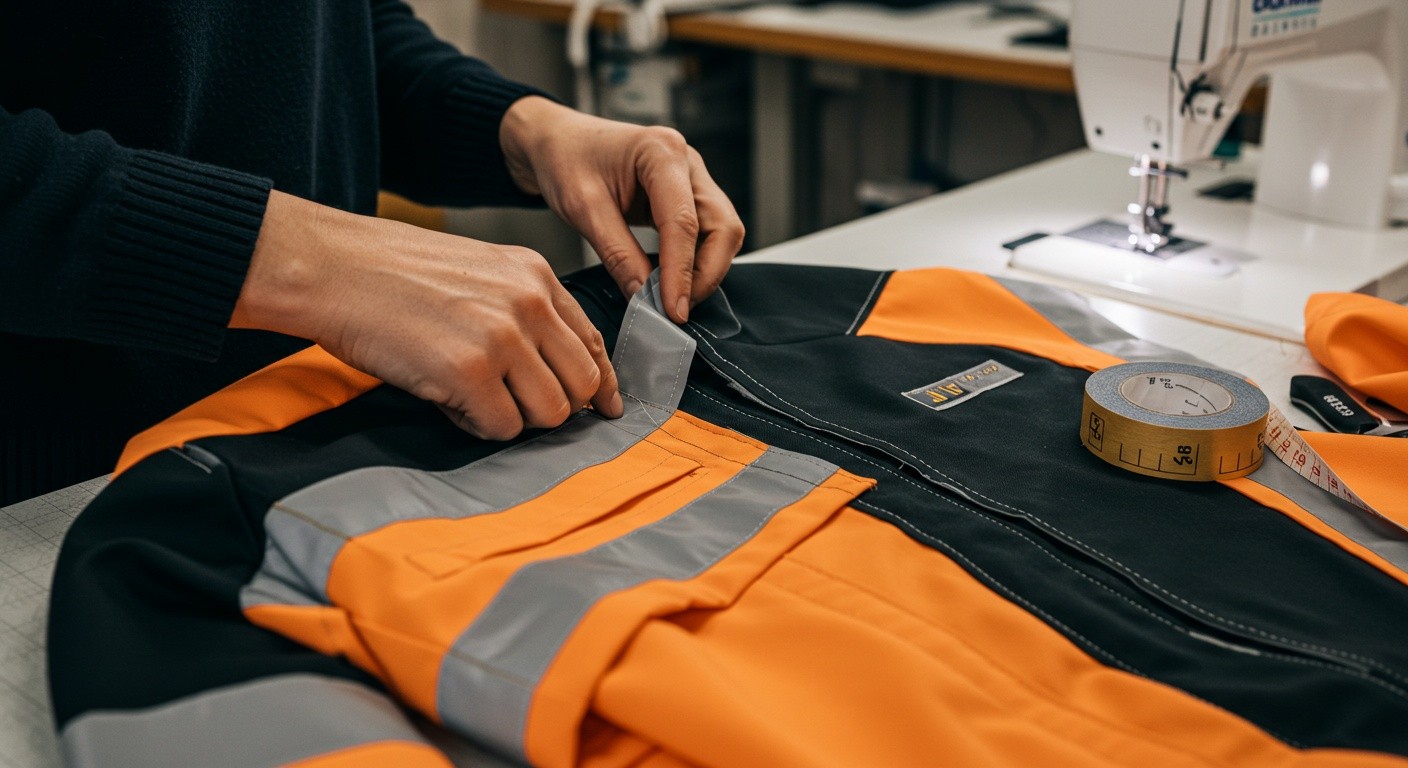 Сигнальная куртка для рабочих