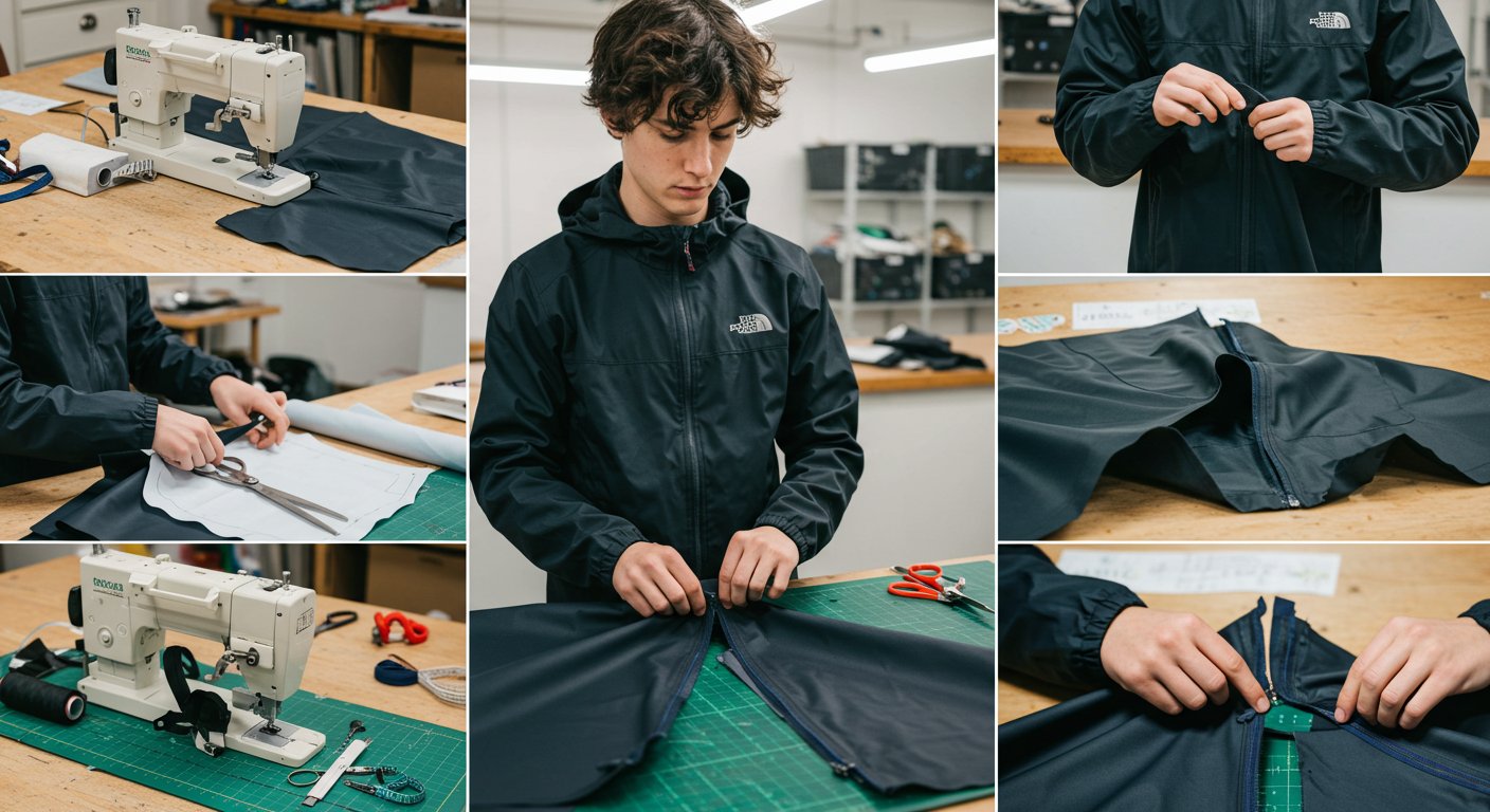 Влагонепроницаемый плащ для спецодежды