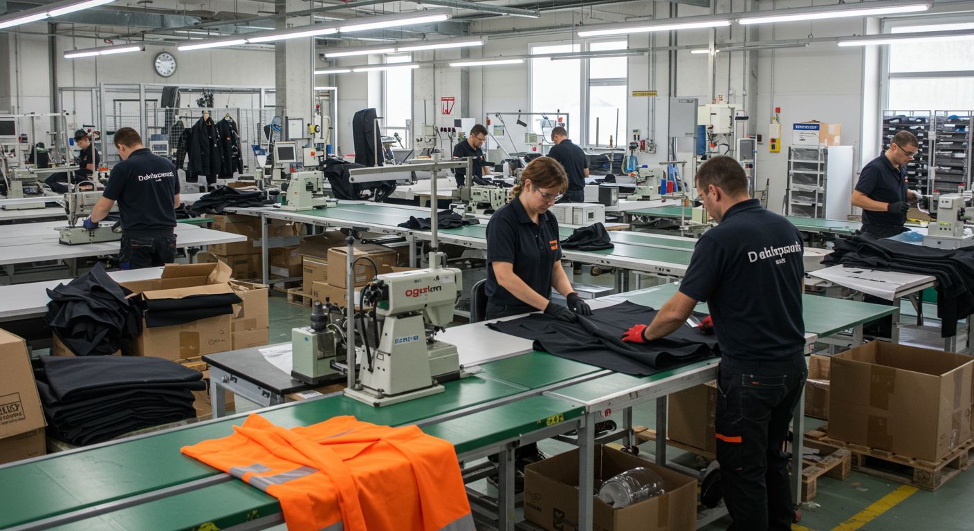 Производство спецодежды для строительных компаний