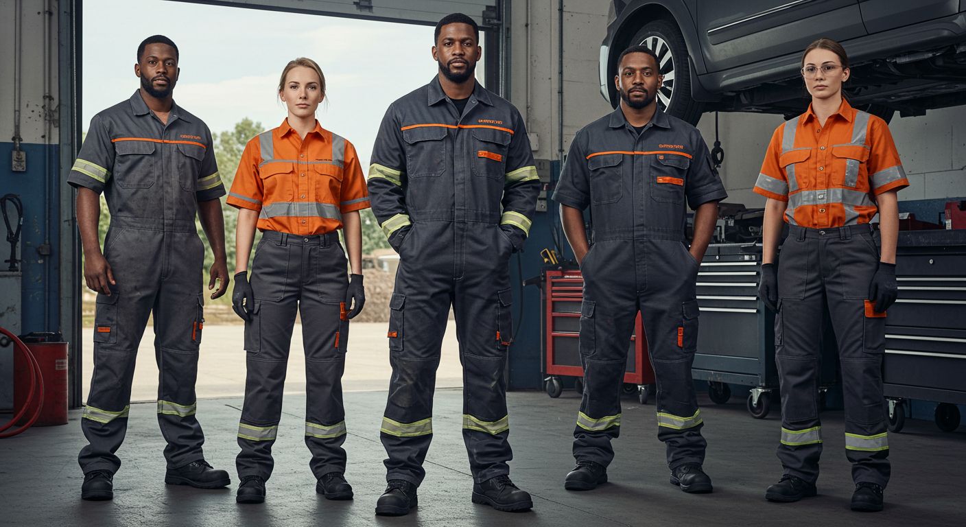 Спецодежда для работников автосервисов