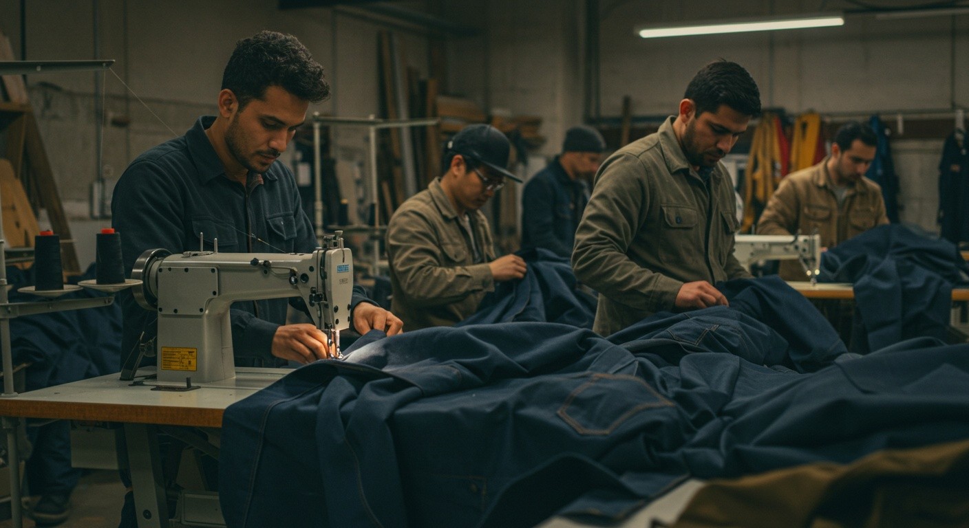 Производство спецодежды мелкими партиями для строителей