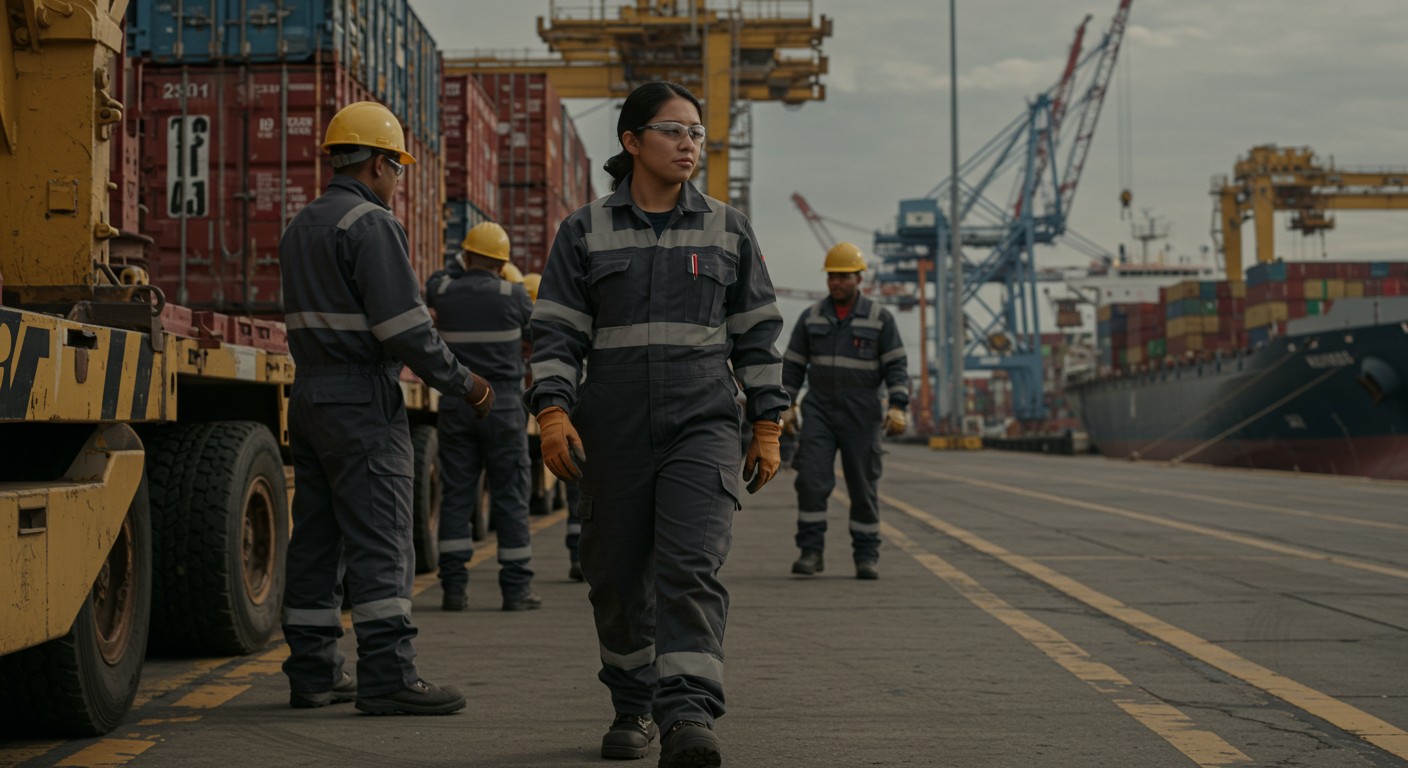 Спецодежда для работников грузовых терминалов