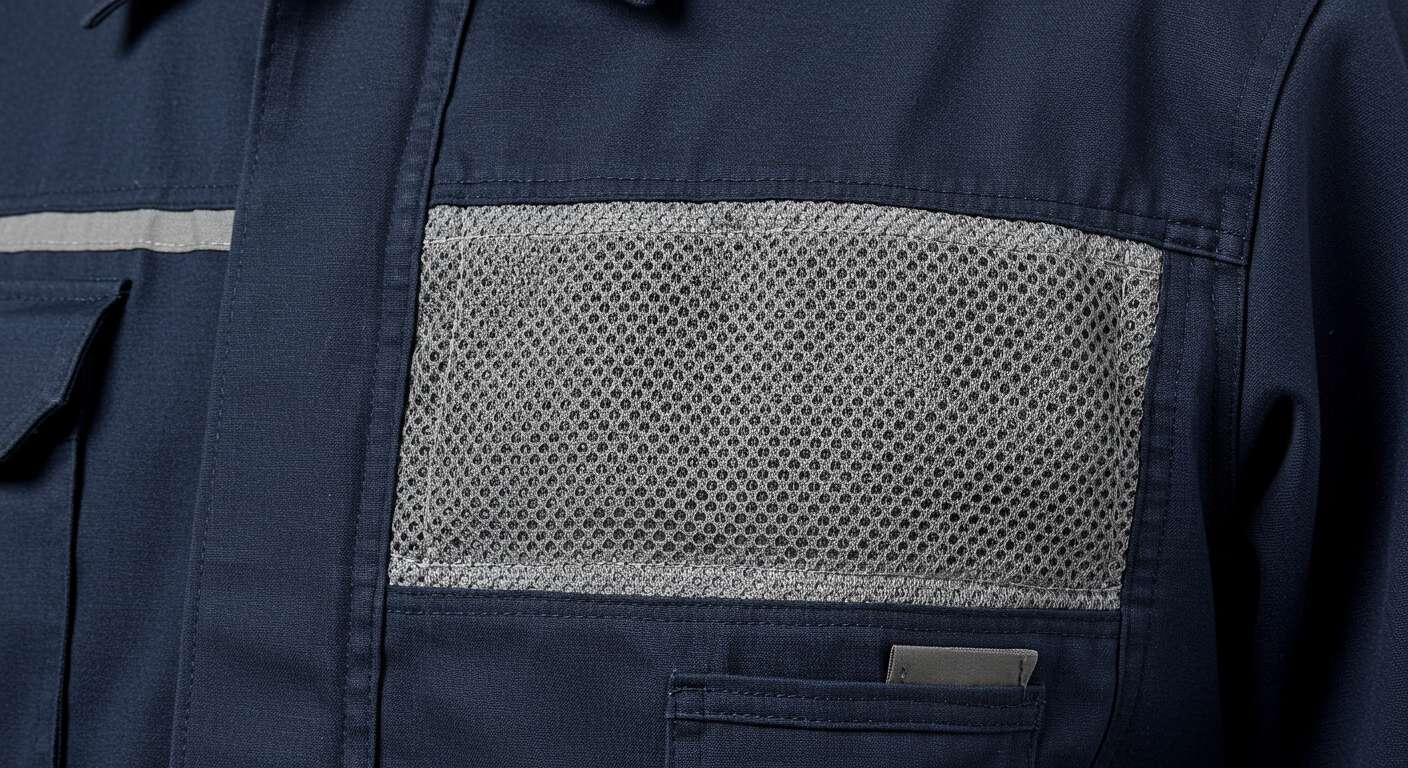 Функции вентиляционных вставок в спецодежде