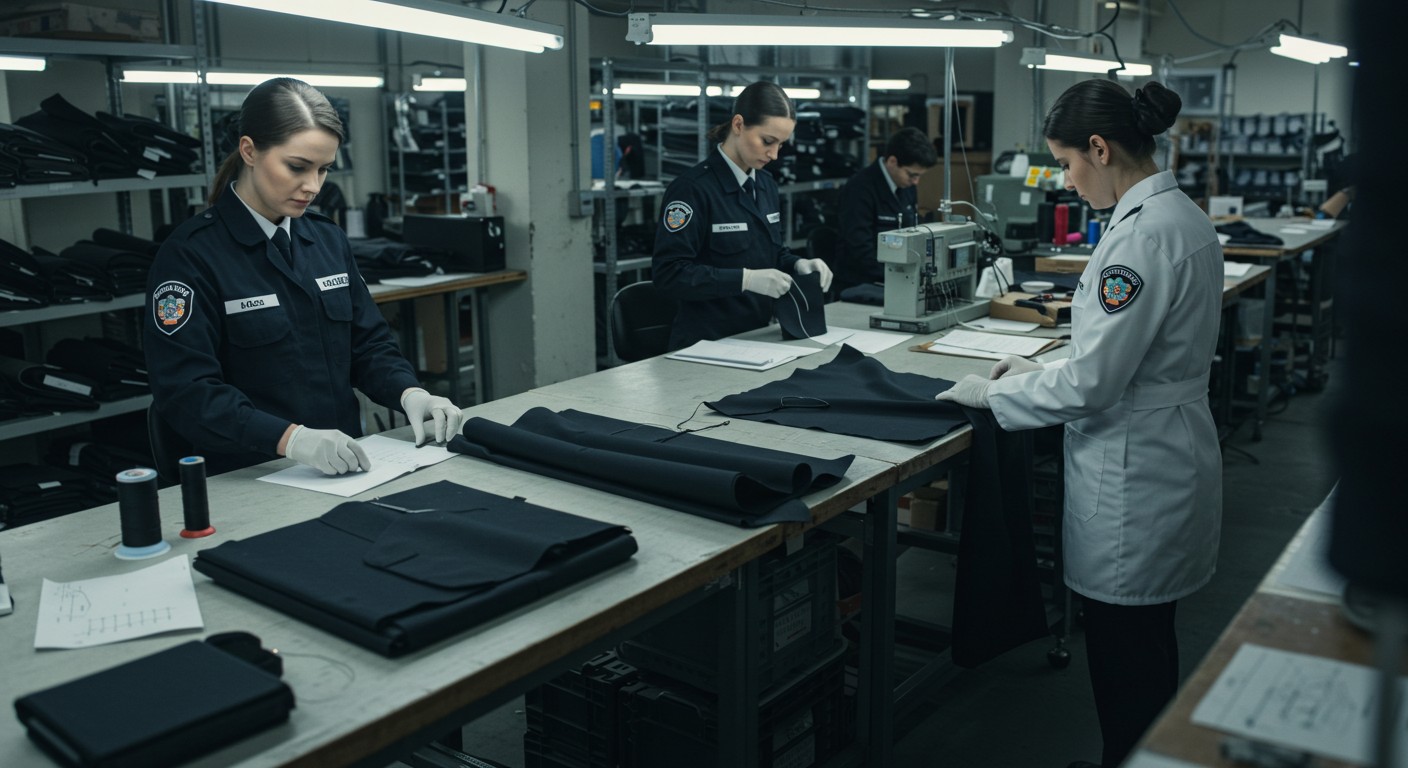 Форма для охранников с функциональными карманами