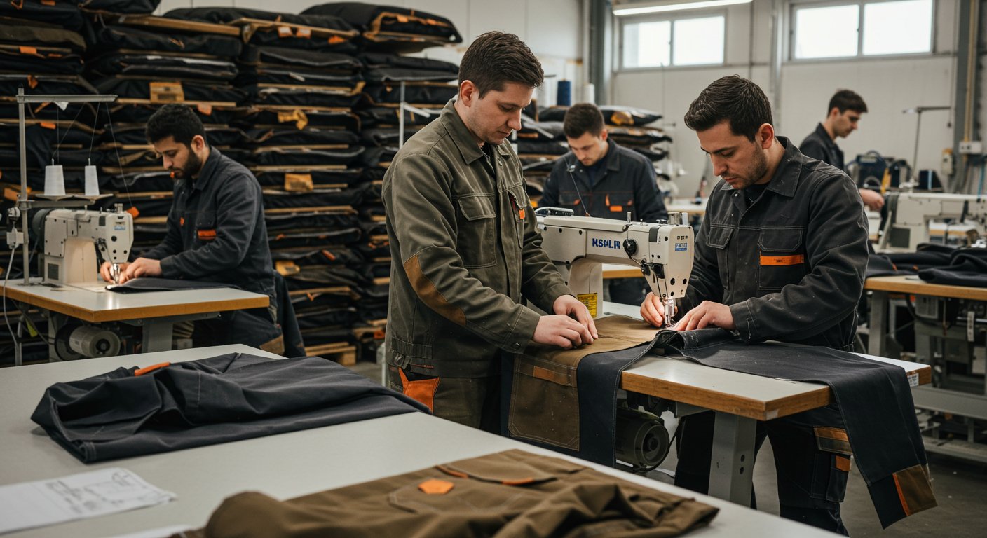 Костюмы для работников промышленных предприятий