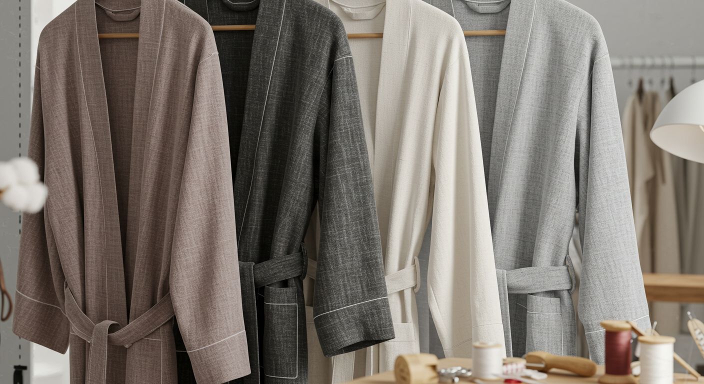 Хлопковые халаты для работников