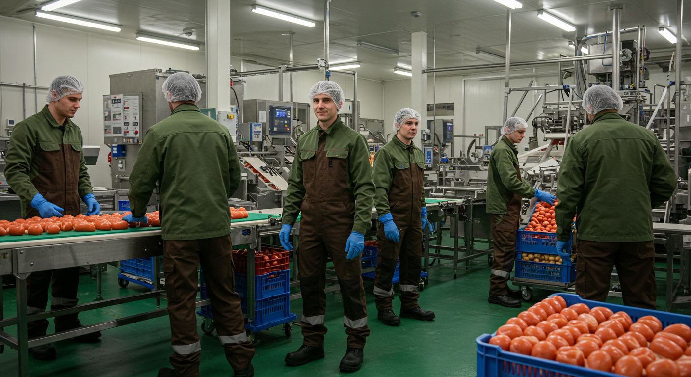Халат для пищевого производства