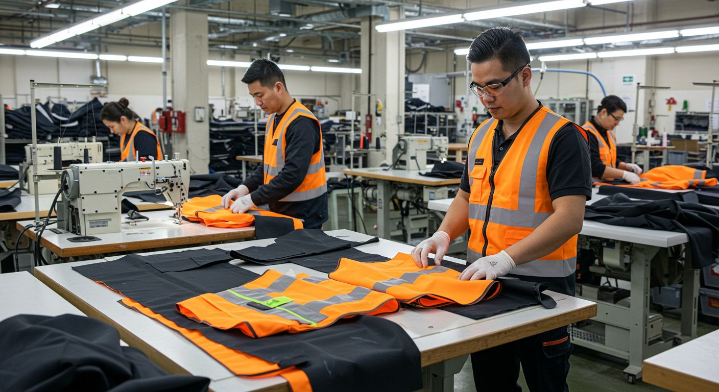 Жилеты для промышленных предприятий