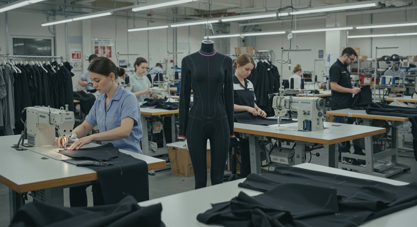 Одежда для монтажников с защитными элементами