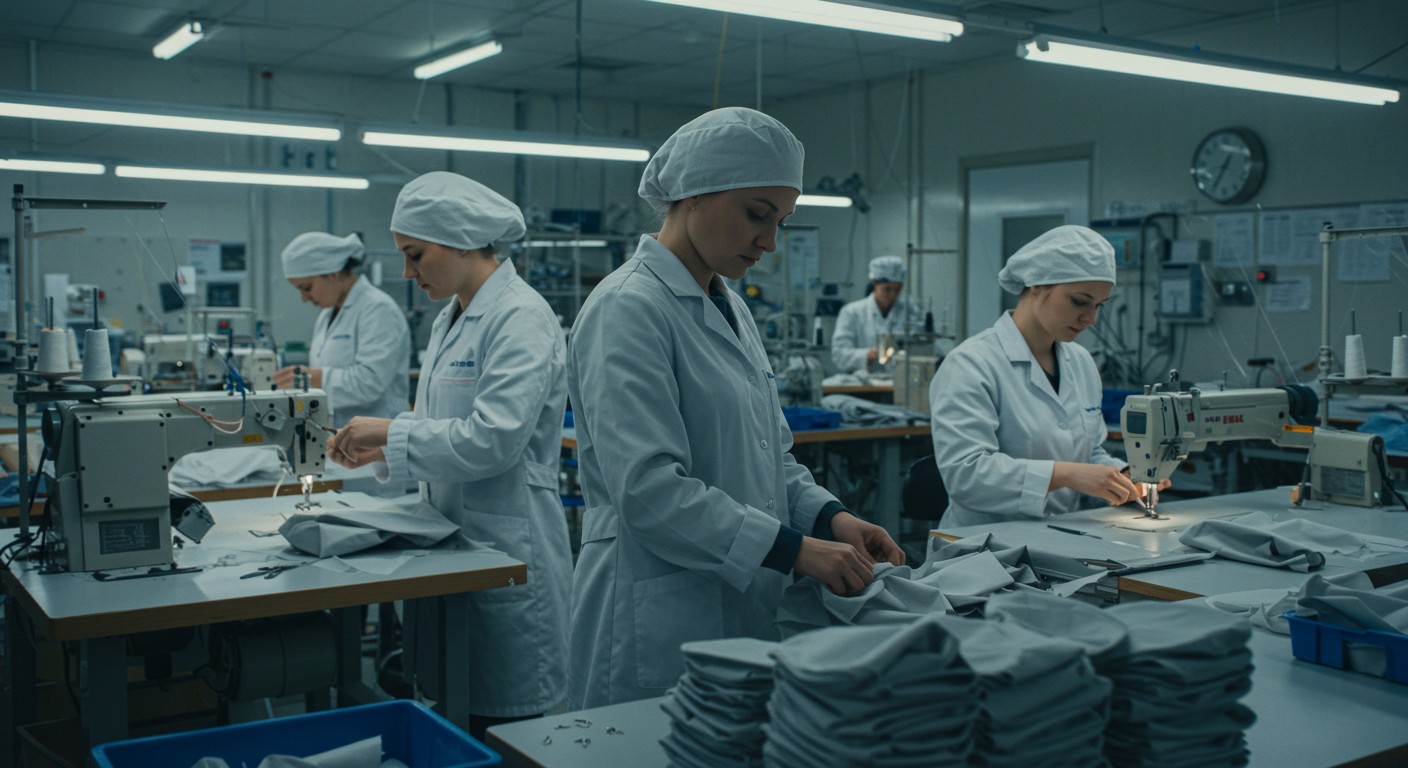 Производство спецодежды медицинских колпаков