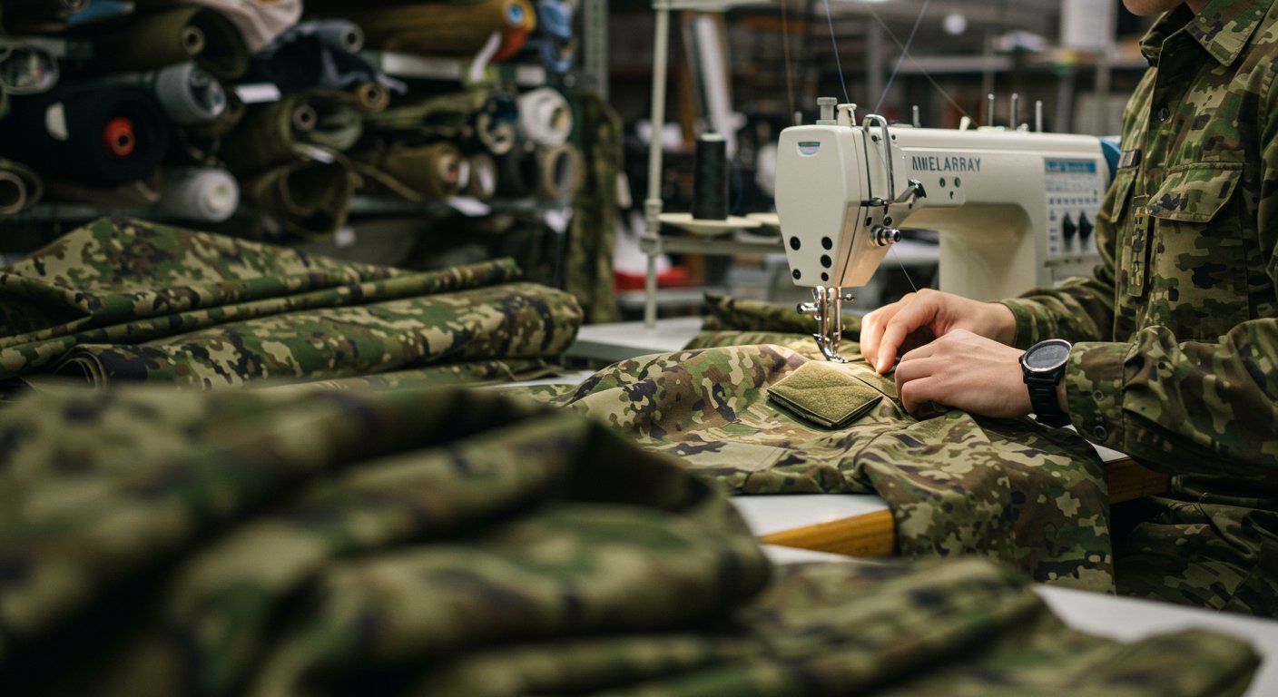 Военная форма с функциональными карманами