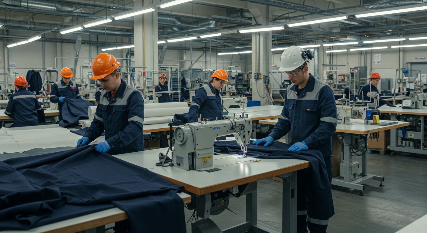Производство спецодежды для металлургической отрасли