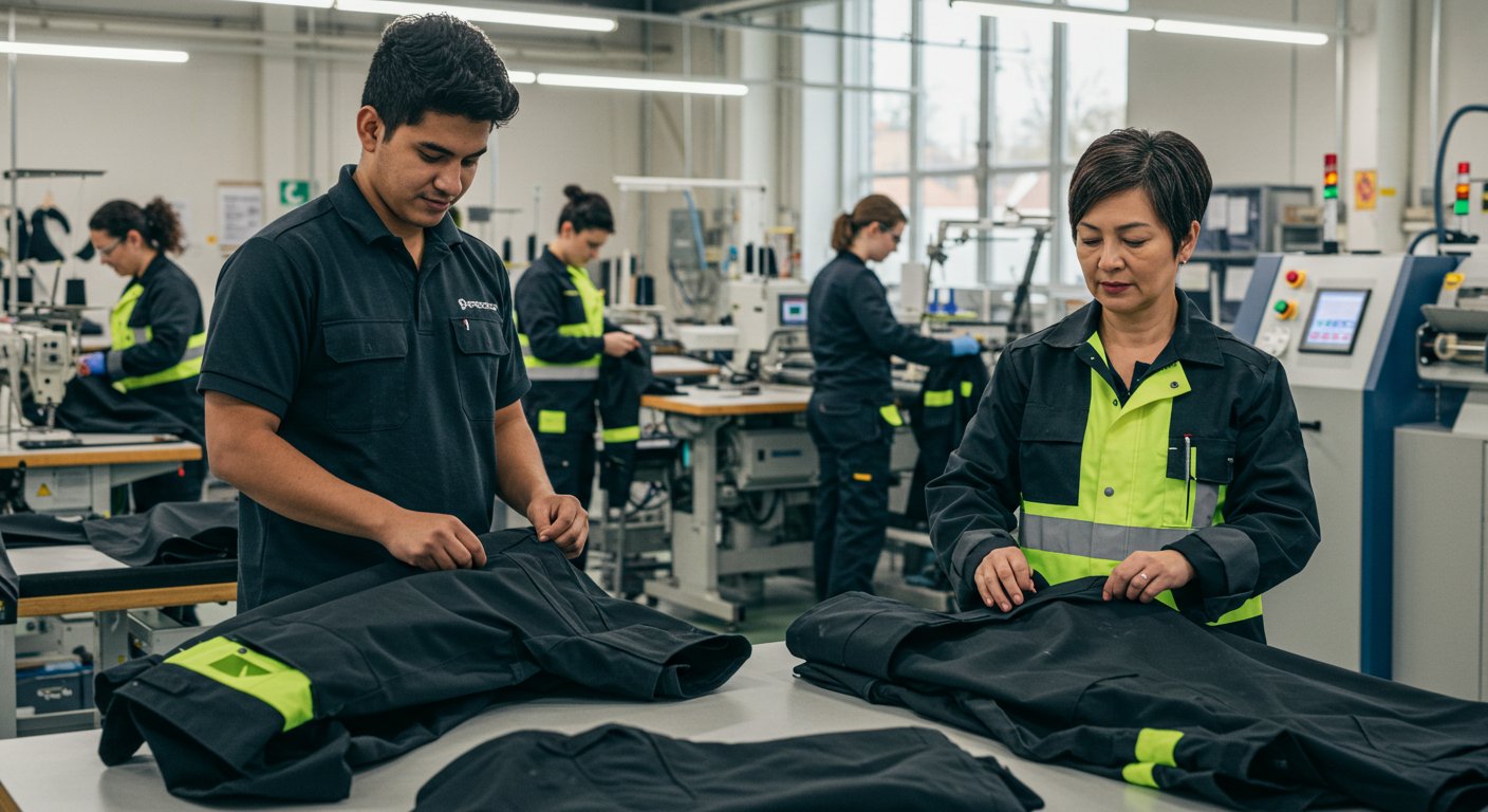 Производство спецодежды водоотталкивающей