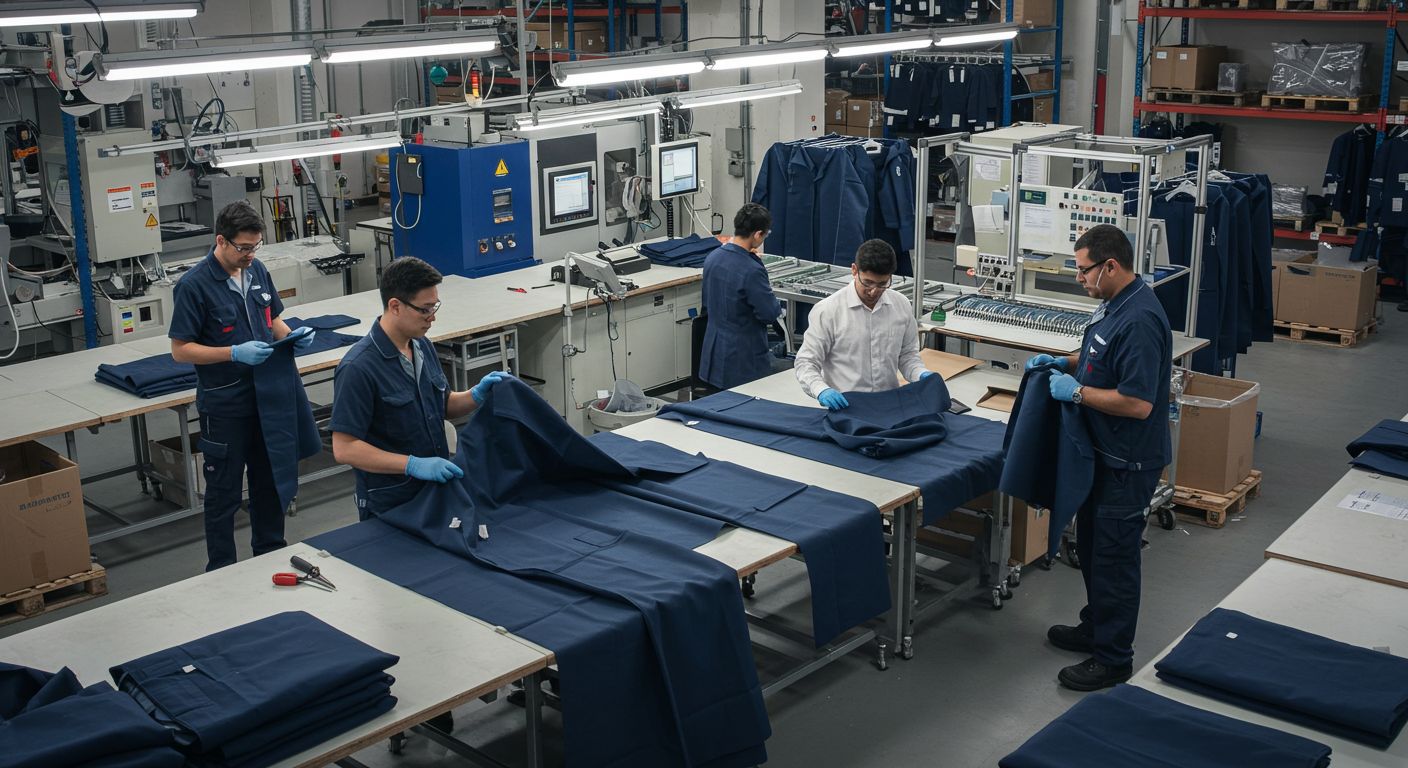 Производство антистатической спецодежды для промышленных предприятий